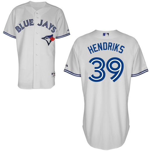 Liam Hendriks #39 MLB Jersey-Toronto Blue Jays Men's Authentic Home White Cool Base Baseball Jersey